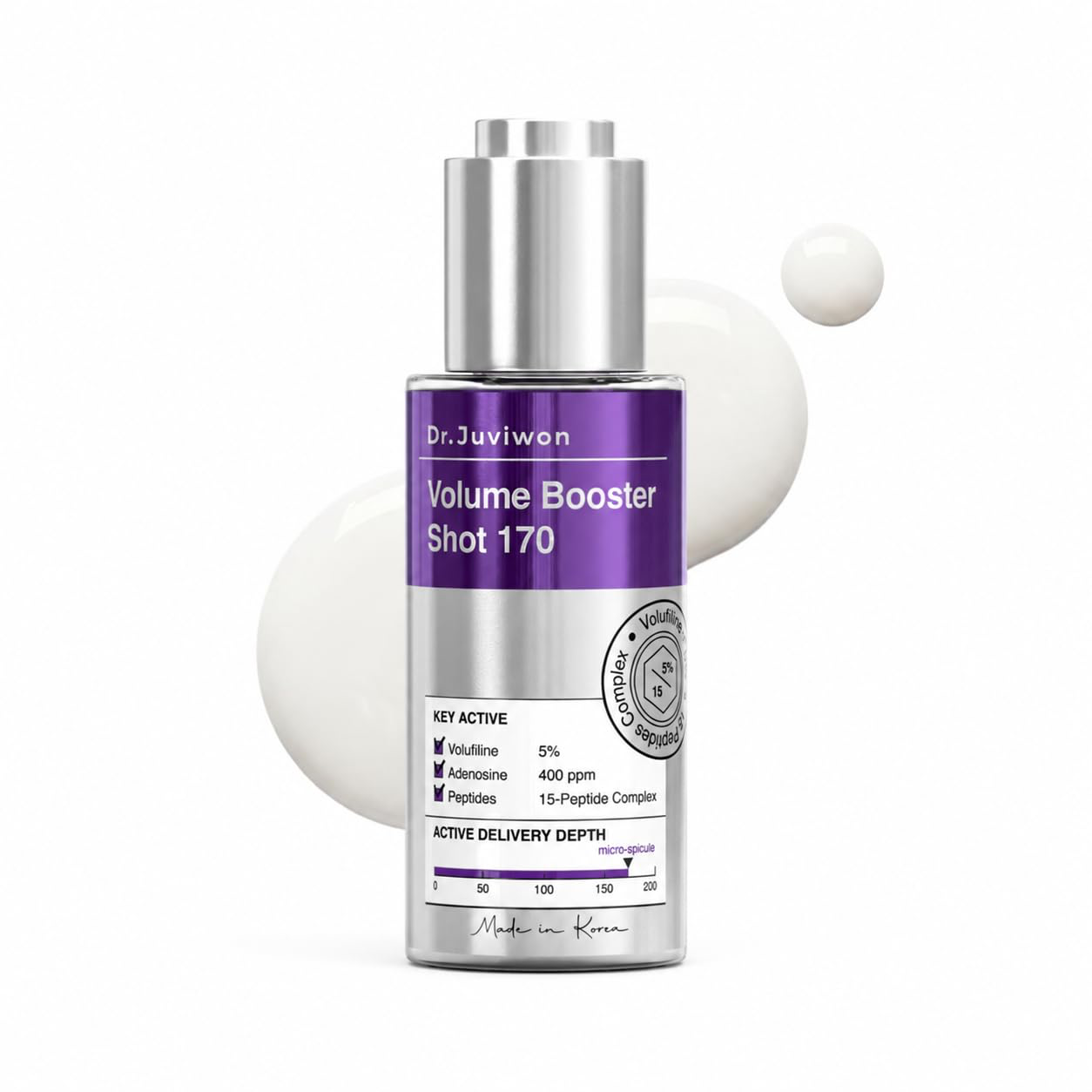 Volume Booster Shot 170 serum bottle